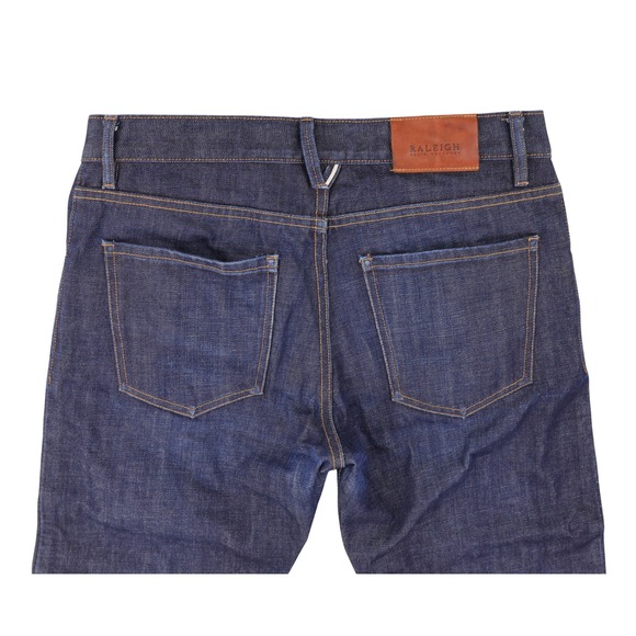 Raleigh Denim Jones Thin Fit Selvedge Jeans Mens 32x34 Kaihara Japanese Denim - Picture 6 of 16